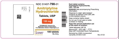 Amitriptyline Hydrochloride - Sun - 51407-798-01OL - 100c - Rev.0723.jpg Amitriptyline Hydrochloride - Sun - 51407-798-01OL - 100c - Rev.0723.jpg - Amitriptyline Hydrochloride Sun 51407 798 01OL 100c Rev.0723